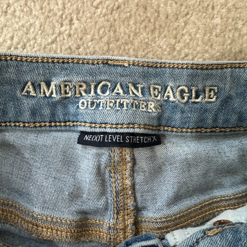 American Eagle outfitters distressed, jean shorts - Picture 5 of 8